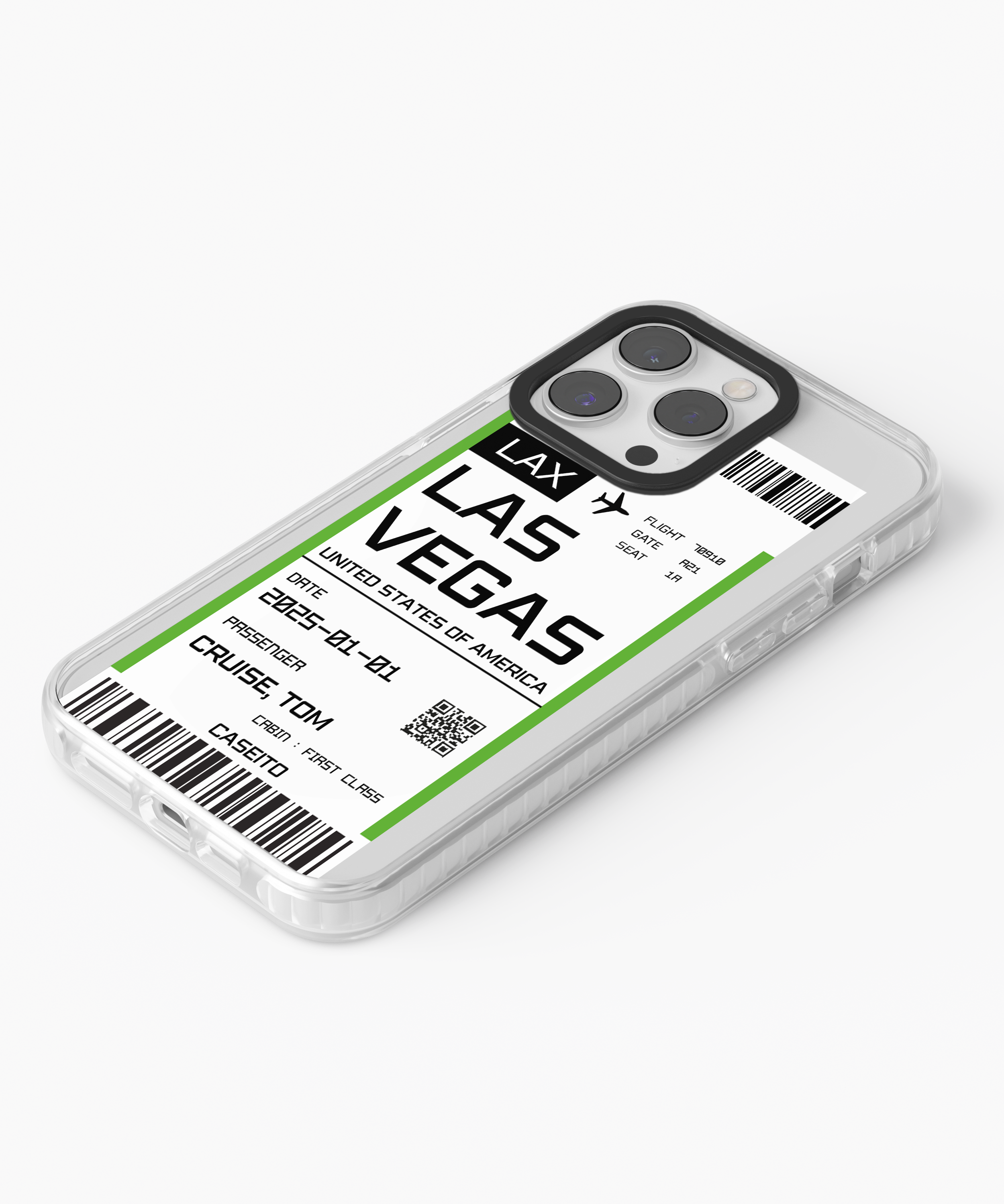 Las Vegas Boarding Pass iPhone Case
