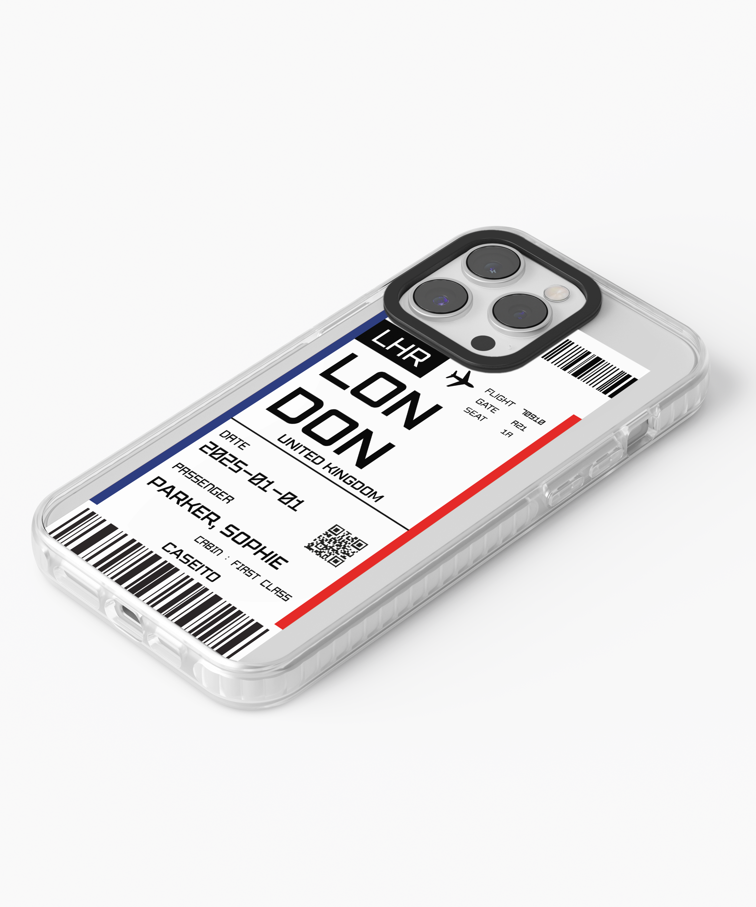 London Boarding Pass iPhone Case