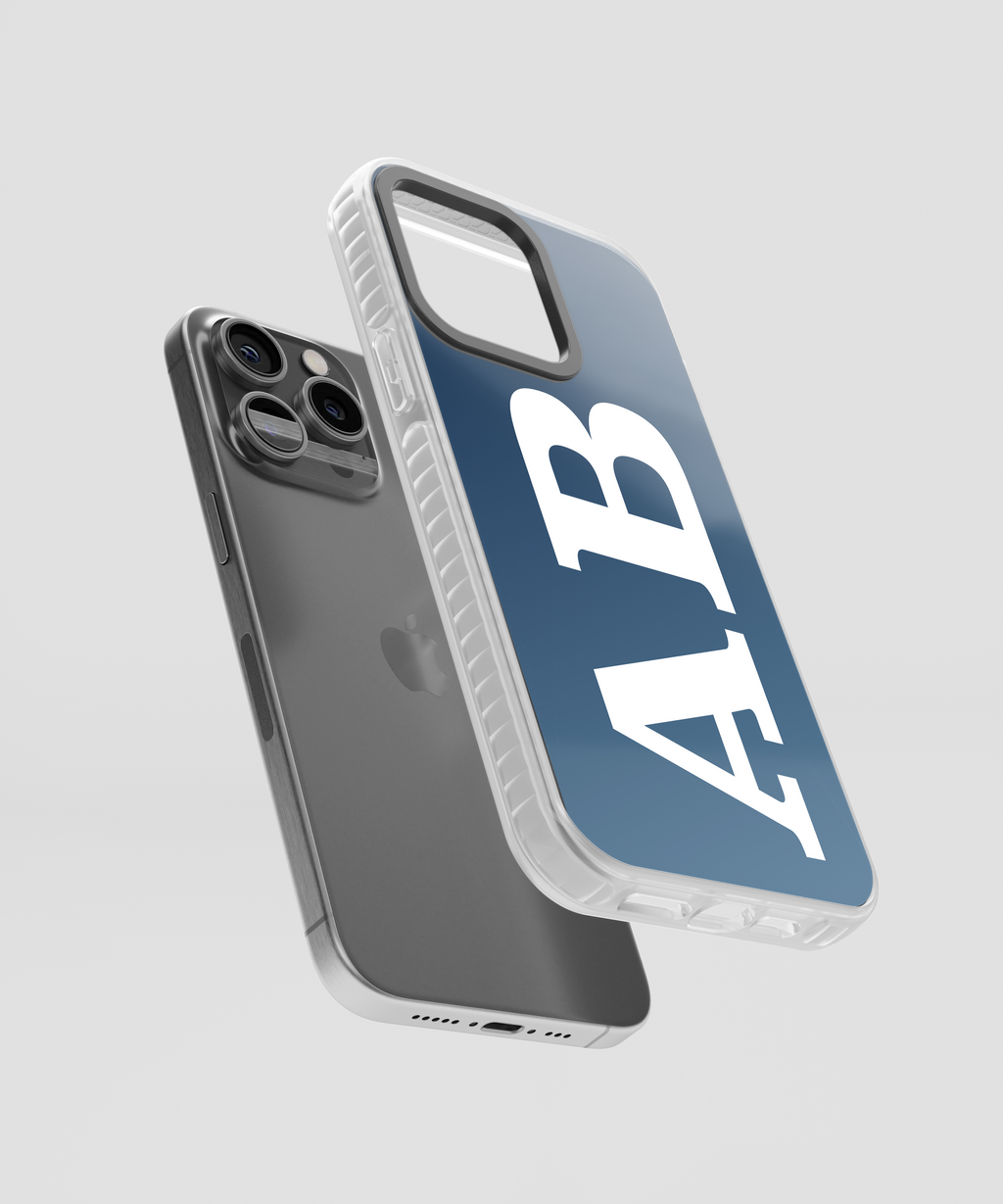 Midnight Blue Initials