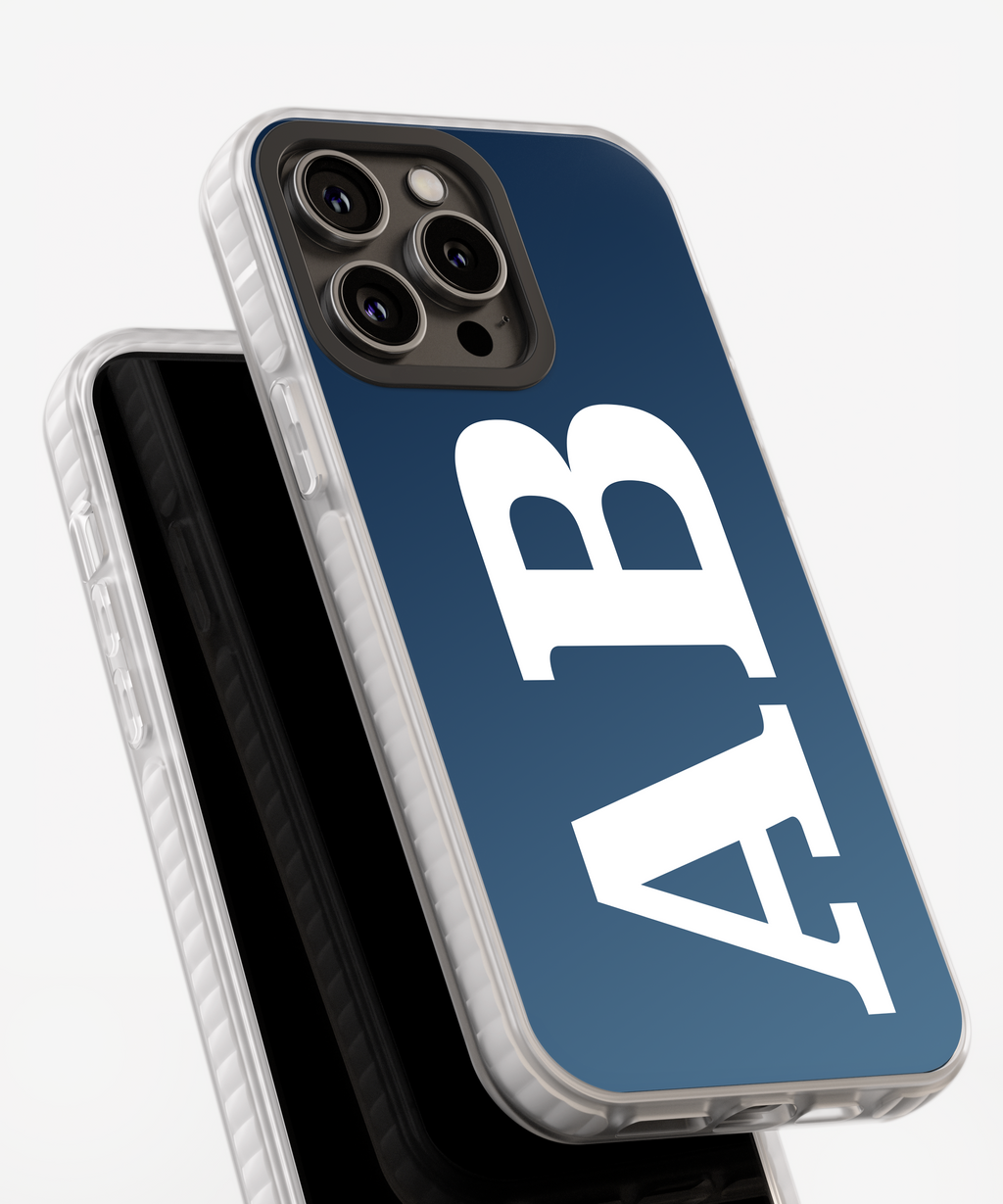 Midnight Blue Initials