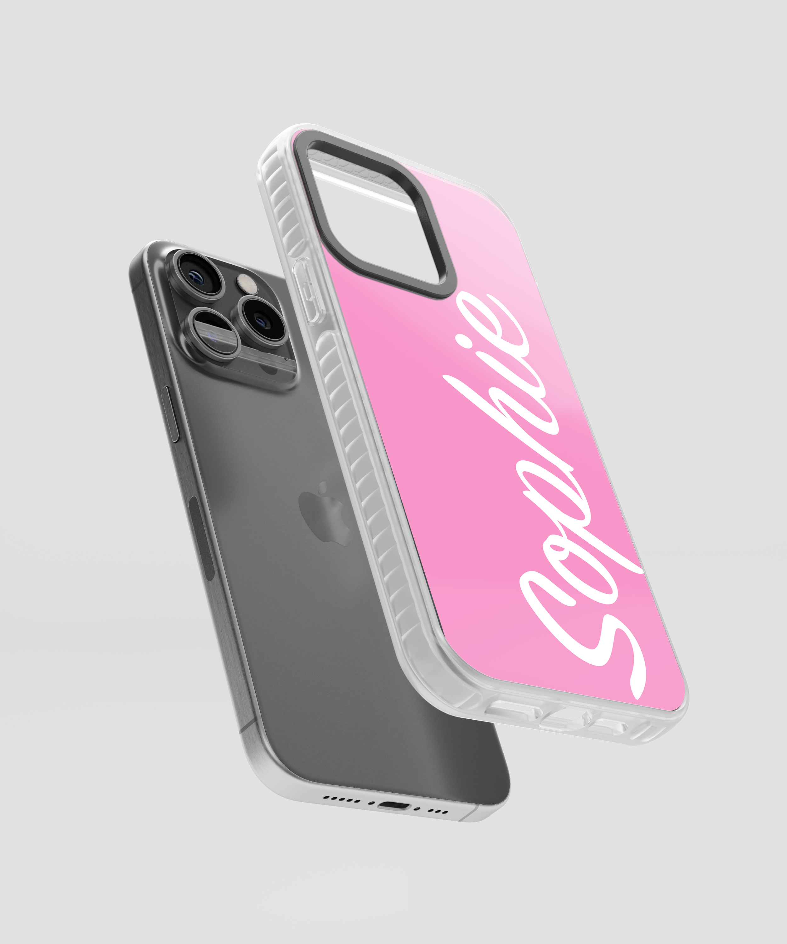 Personalised Pink Name iPhone Case