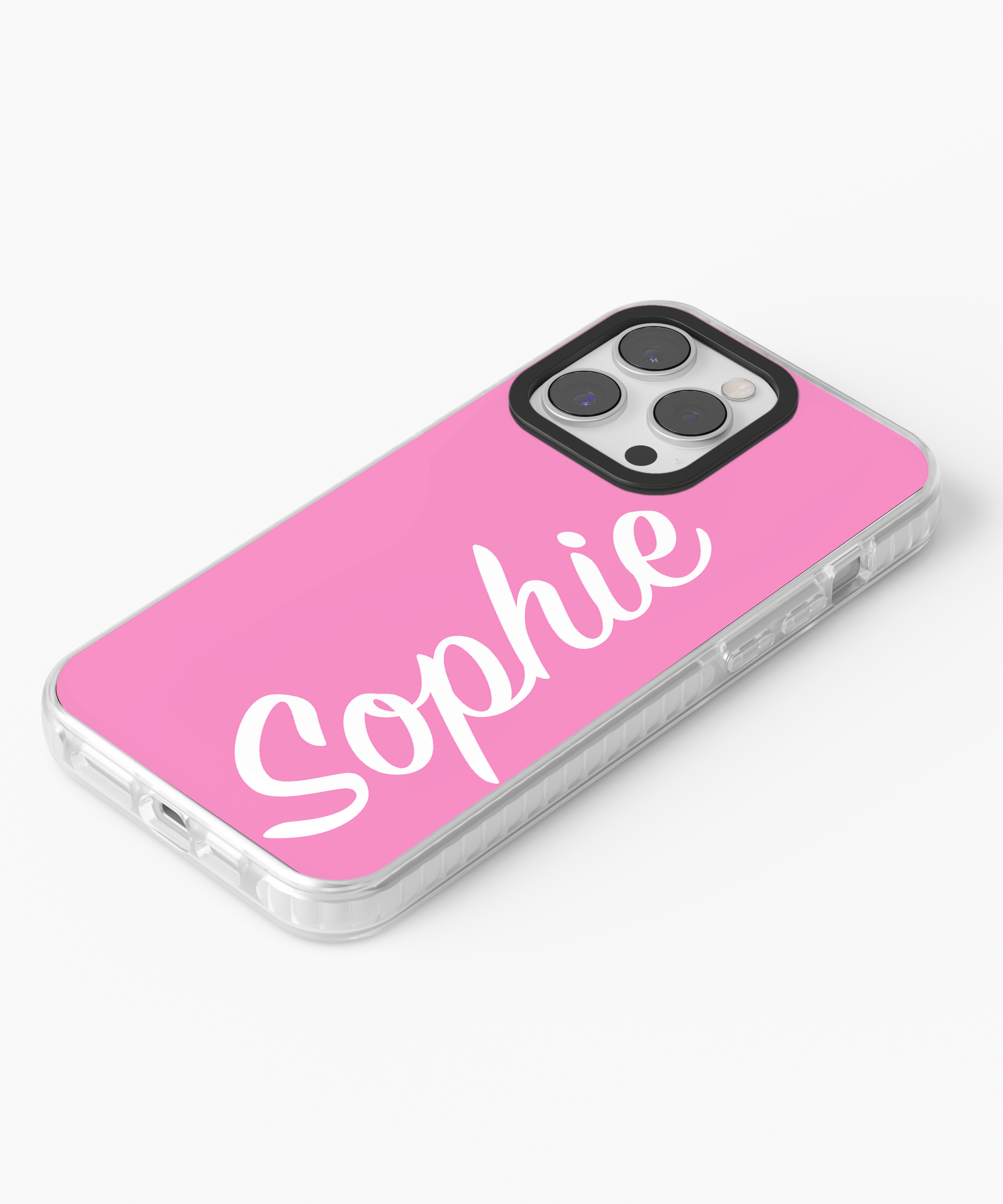 Personalised Pink Name iPhone Case