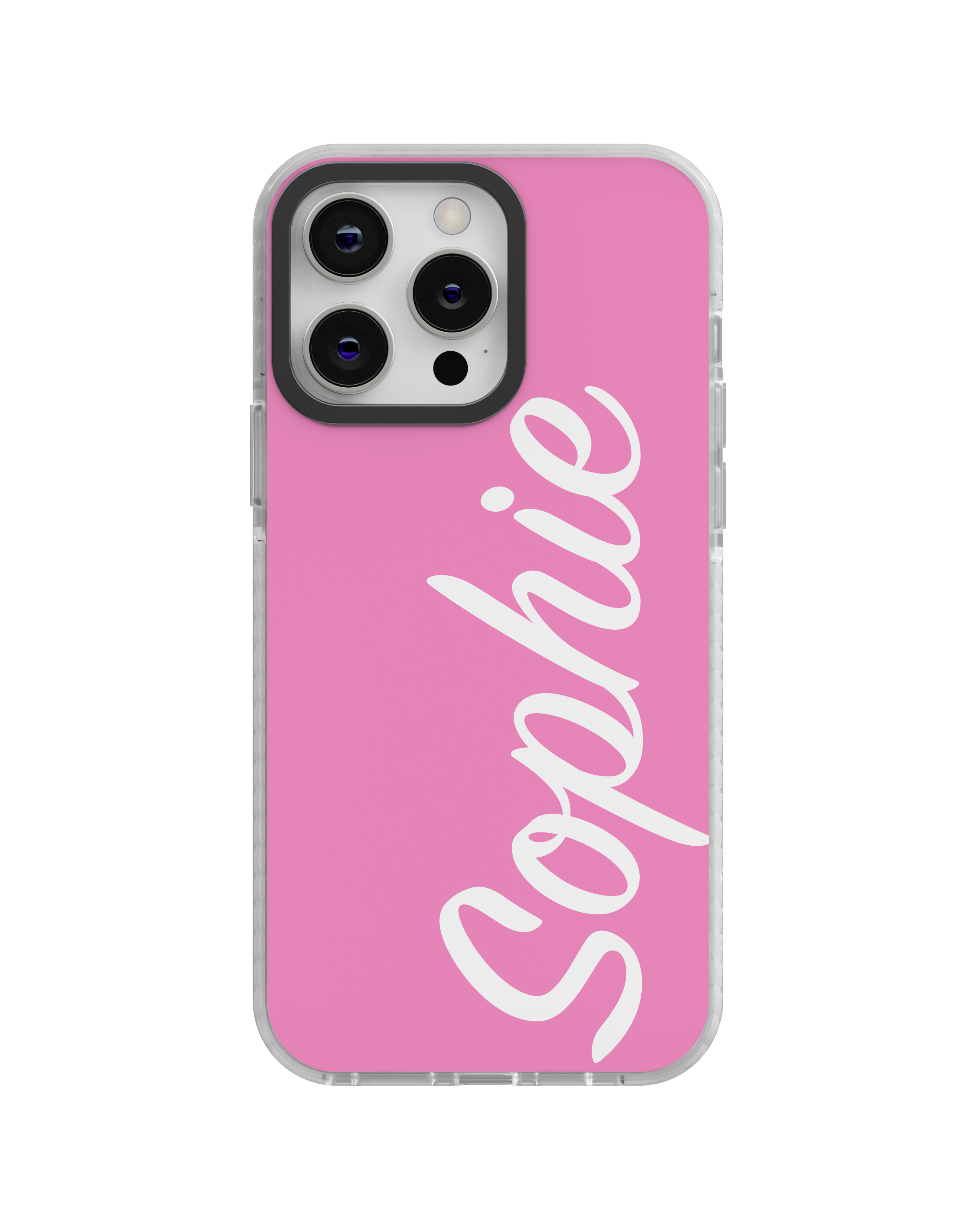 Personalised Pink Name iPhone Case